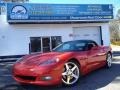 Precision Red 2005 Chevrolet Corvette Coupe