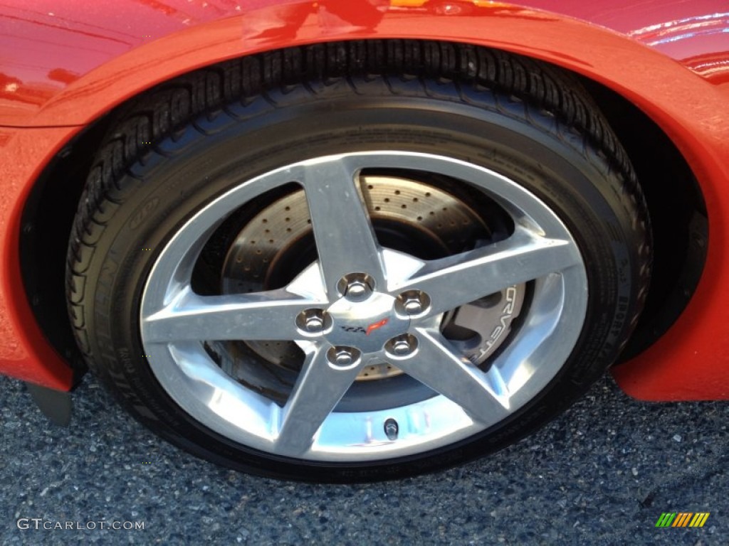 2005 Corvette Coupe - Precision Red / Ebony photo #3