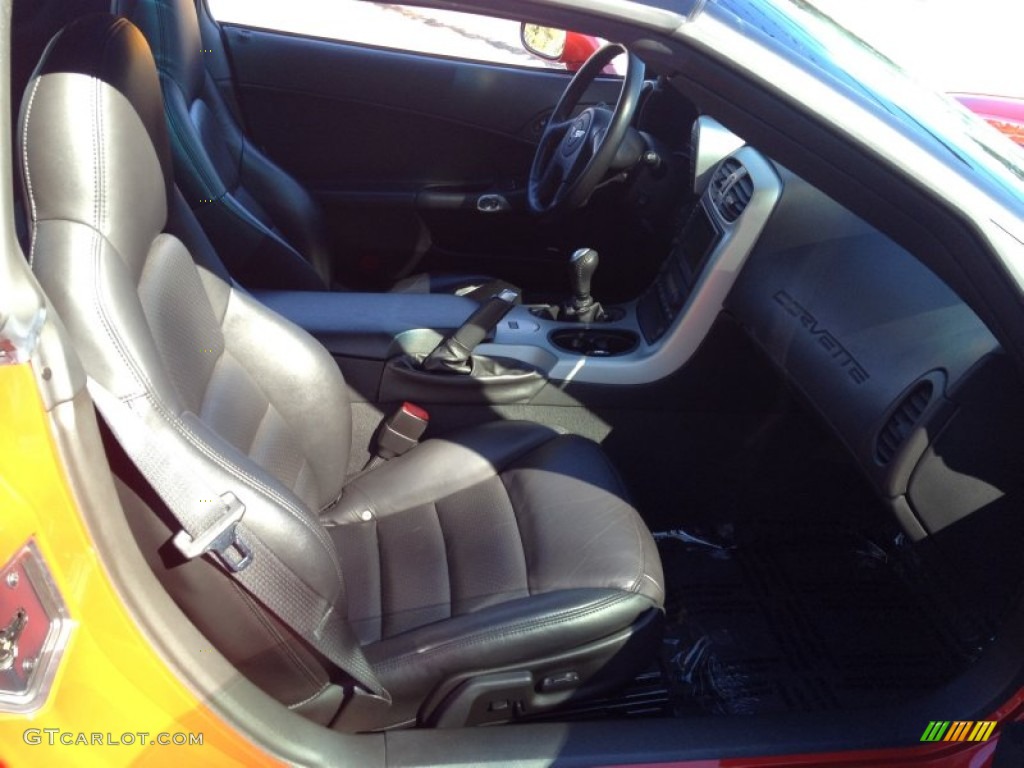2005 Corvette Coupe - Precision Red / Ebony photo #11