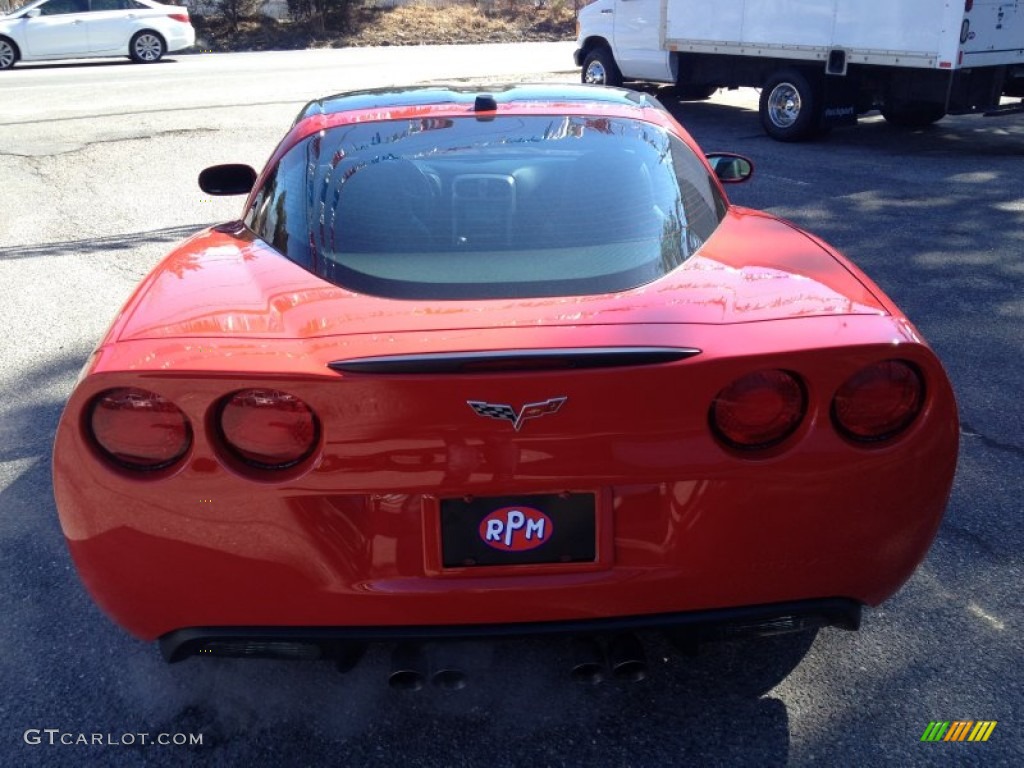 2005 Corvette Coupe - Precision Red / Ebony photo #14