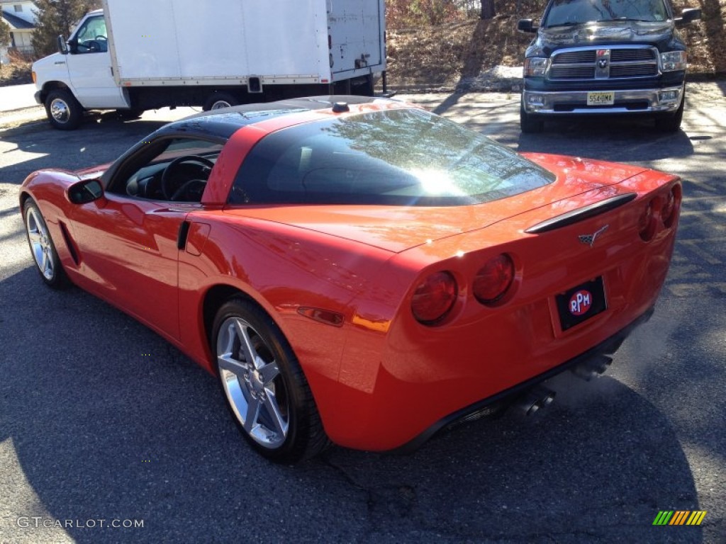 2005 Corvette Coupe - Precision Red / Ebony photo #15