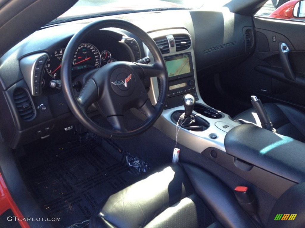 2005 Corvette Coupe - Precision Red / Ebony photo #18