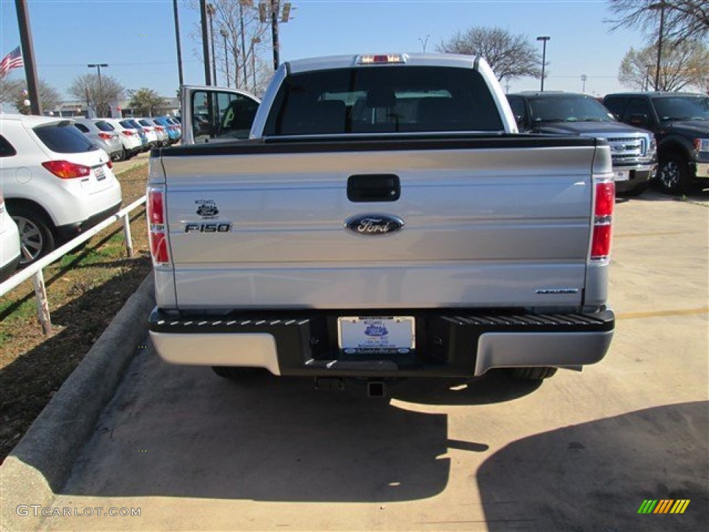 2014 F150 STX SuperCrew - Ingot Silver / Black photo #7