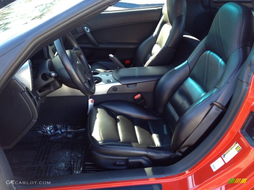 2005 Corvette Coupe - Precision Red / Ebony photo #20