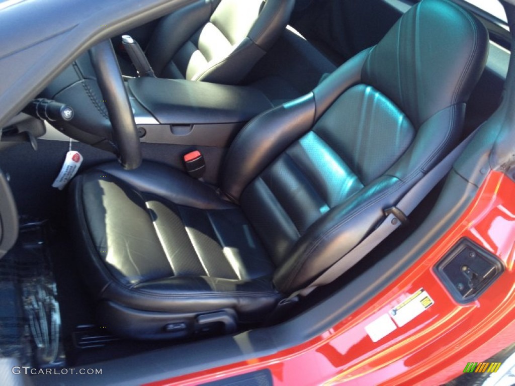 2005 Corvette Coupe - Precision Red / Ebony photo #21