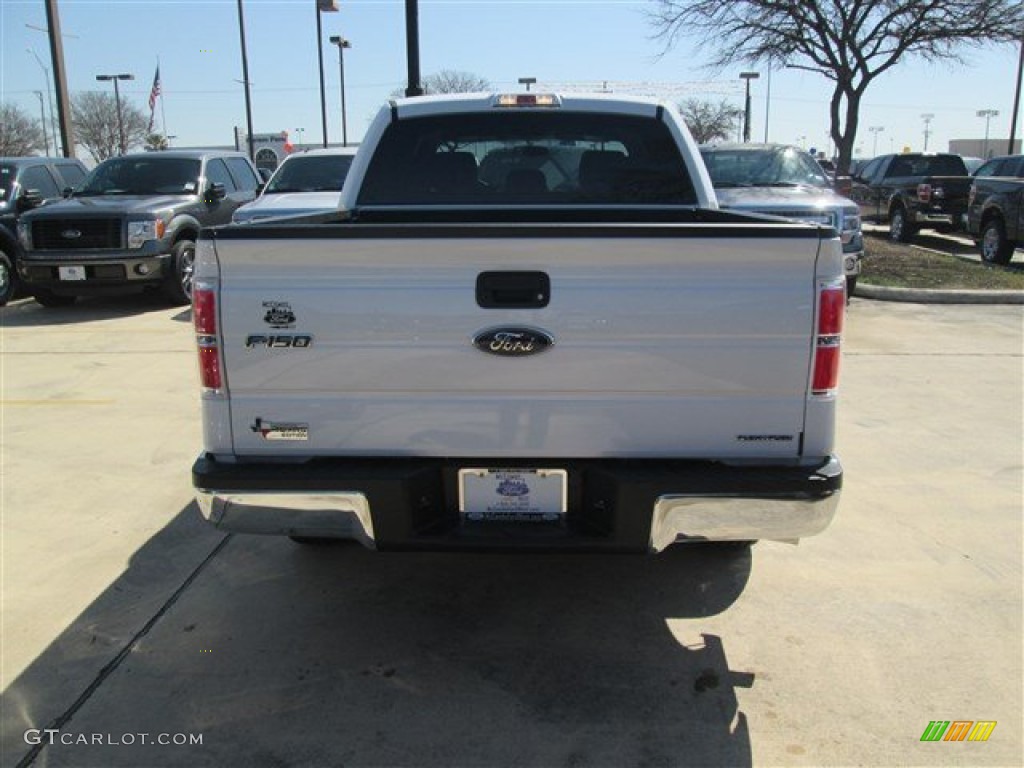 2014 F150 XLT SuperCrew - Oxford White / Steel Grey photo #4