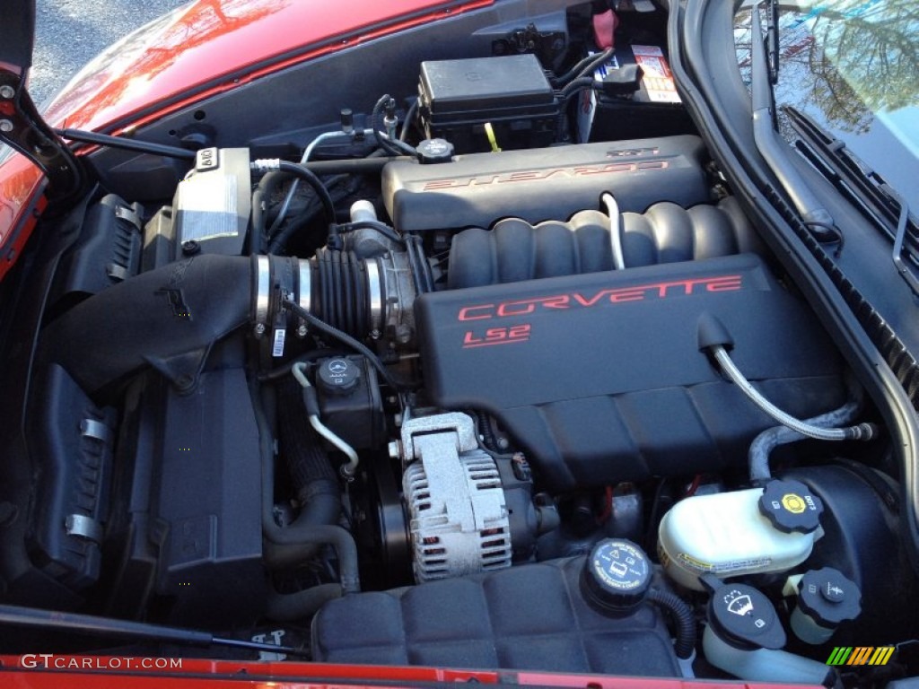 2005 Corvette Coupe - Precision Red / Ebony photo #27