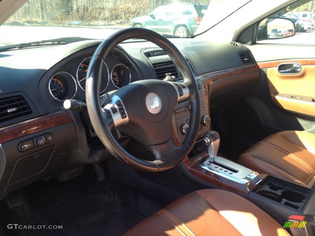 2007 Aura XR - Ocean Mist Metallic / Morocco Brown photo #6