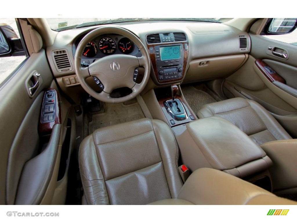 Saddle Interior 2005 Acura MDX Standard MDX Model Photo #91023941