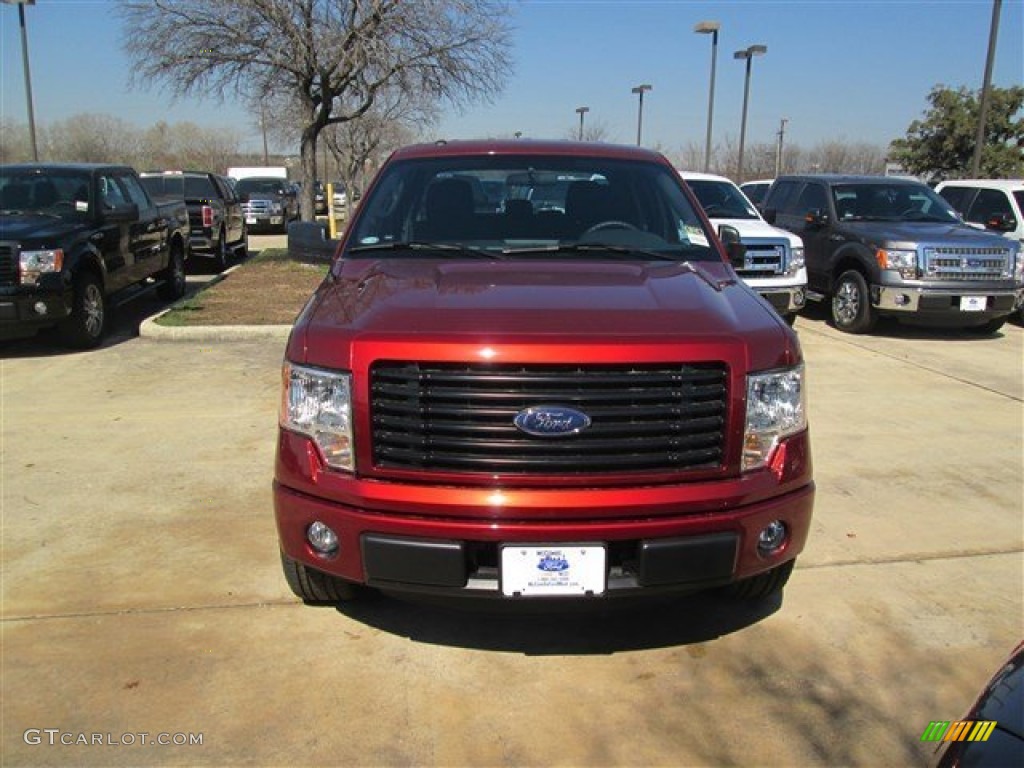 2014 F150 STX SuperCrew - Sunset / Black photo #8