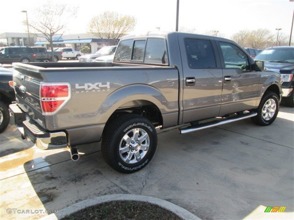 2014 F150 XLT SuperCrew 4x4 - Sterling Grey / Steel Grey photo #5