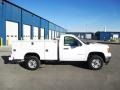 2014 Summit White GMC Sierra 2500HD Regular Cab Utility Truck  photo #1