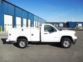 Summit White 2014 GMC Sierra 2500HD Regular Cab Utility Truck