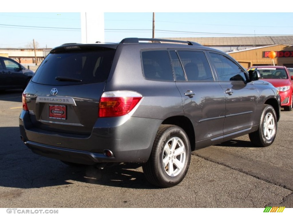 2010 Highlander V6 - Magnetic Gray Metallic / Ash photo #4