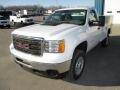 Summit White - Sierra 2500HD Regular Cab Utility Truck Photo No. 3