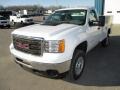 2014 Summit White GMC Sierra 2500HD Regular Cab Utility Truck  photo #3