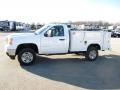 Summit White - Sierra 2500HD Regular Cab Utility Truck Photo No. 4
