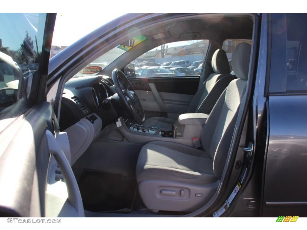 2010 Highlander V6 - Magnetic Gray Metallic / Ash photo #7