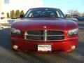 2009 Inferno Red Crystal Pearl Dodge Charger SXT AWD  photo #2