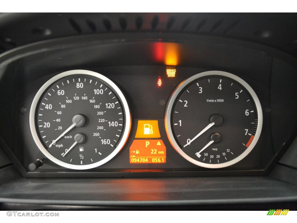 2006 5 Series 530xi Wagon - Alpine White / Grey photo #23