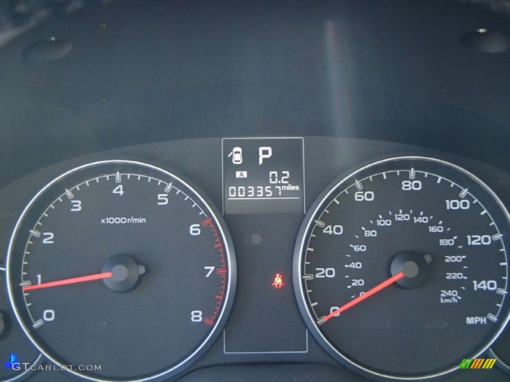 2014 Subaru Outback 2.5i Premium Gauges Photo #91032540