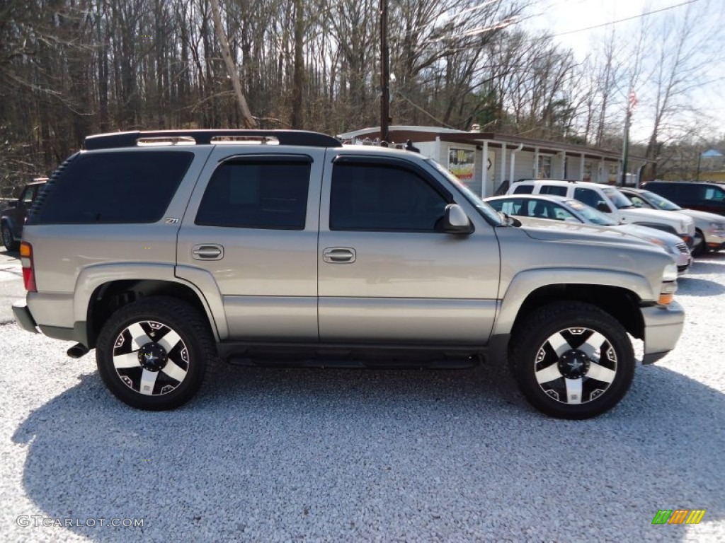 2003 Tahoe Z71 4x4 - Light Pewter Metallic / Tan/Neutral photo #4
