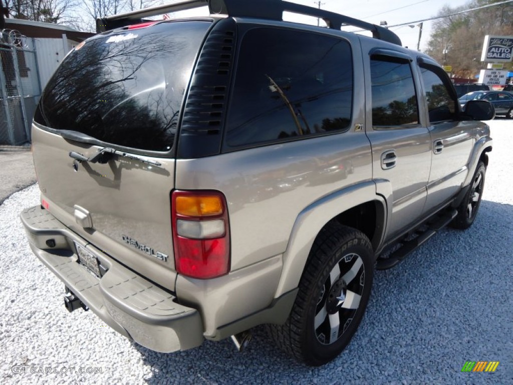 2003 Tahoe Z71 4x4 - Light Pewter Metallic / Tan/Neutral photo #5