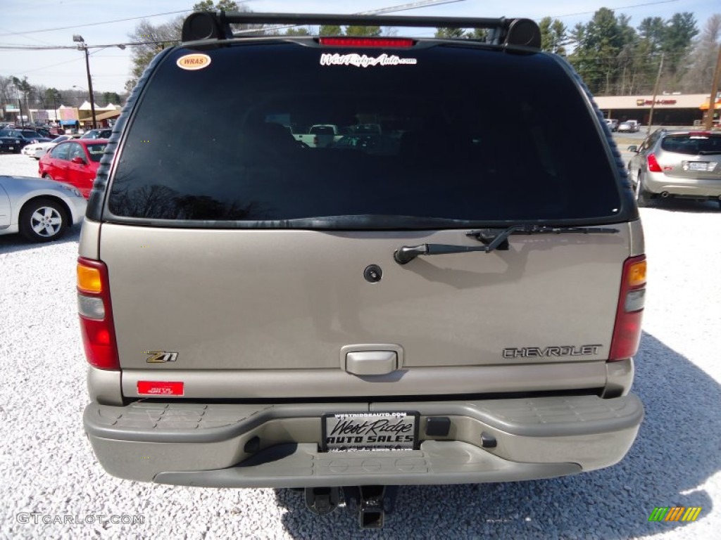 2003 Tahoe Z71 4x4 - Light Pewter Metallic / Tan/Neutral photo #6