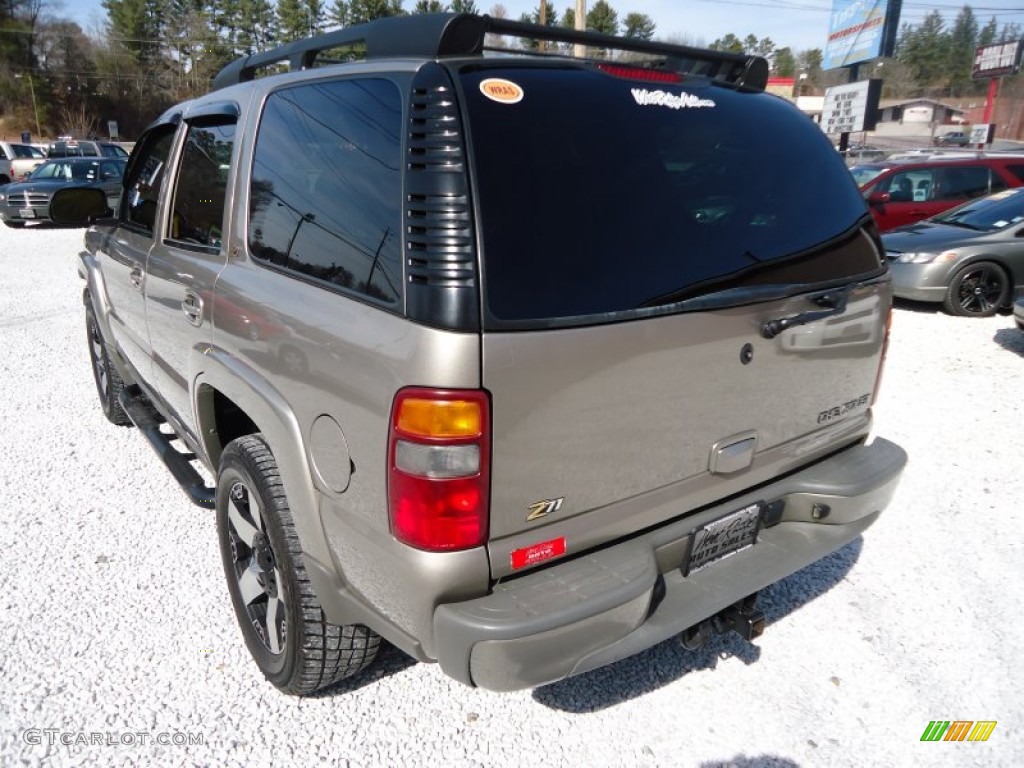 2003 Tahoe Z71 4x4 - Light Pewter Metallic / Tan/Neutral photo #7