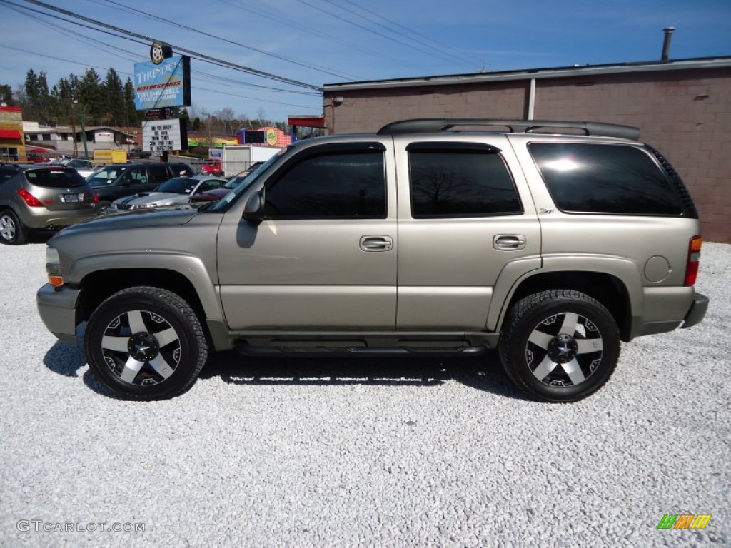 2003 Tahoe Z71 4x4 - Light Pewter Metallic / Tan/Neutral photo #8