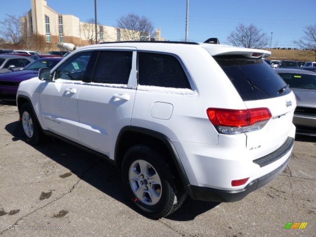 2014 Grand Cherokee Laredo 4x4 - Bright White / Morocco Black photo #8