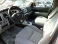 Graphite Gray 2007 Toyota Tundra SR5 Double Cab 4x4 Interior Color