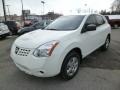 2009 Phantom White Nissan Rogue S AWD  photo #3