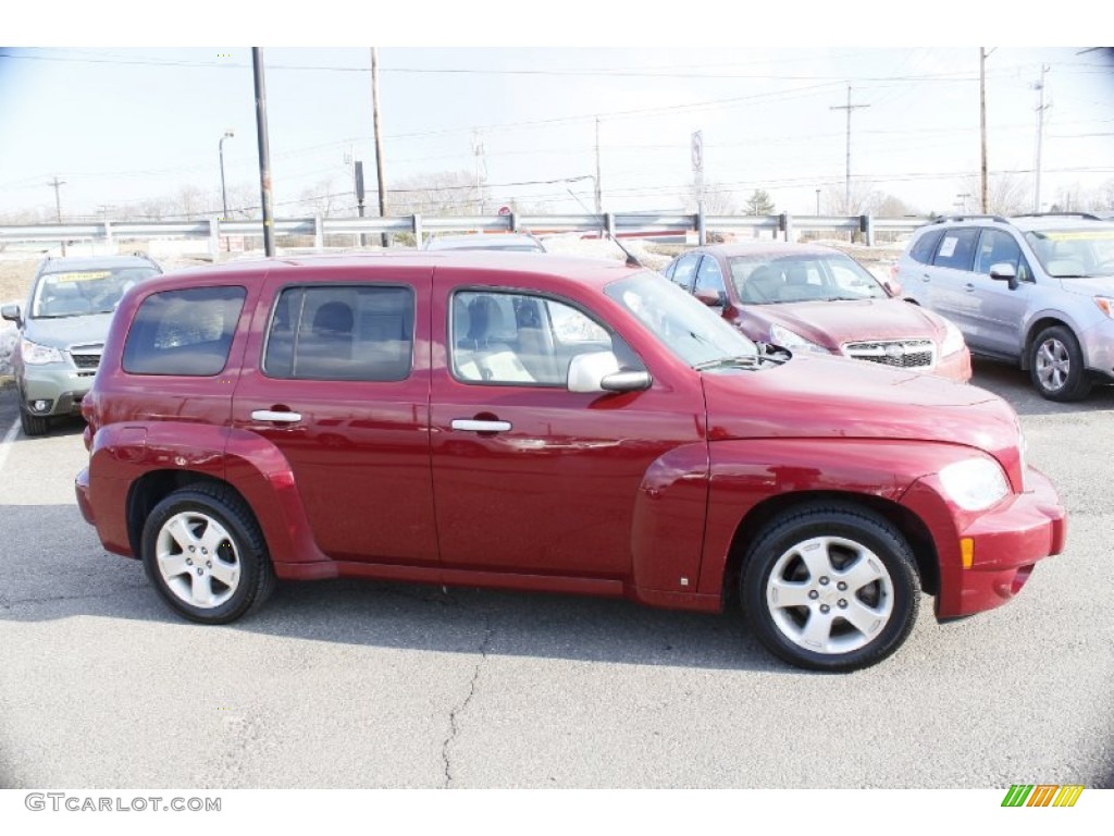 2007 HHR LT - Sport Red Metallic / Gray photo #4