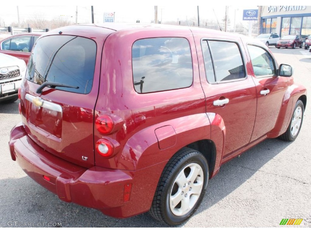 2007 HHR LT - Sport Red Metallic / Gray photo #6