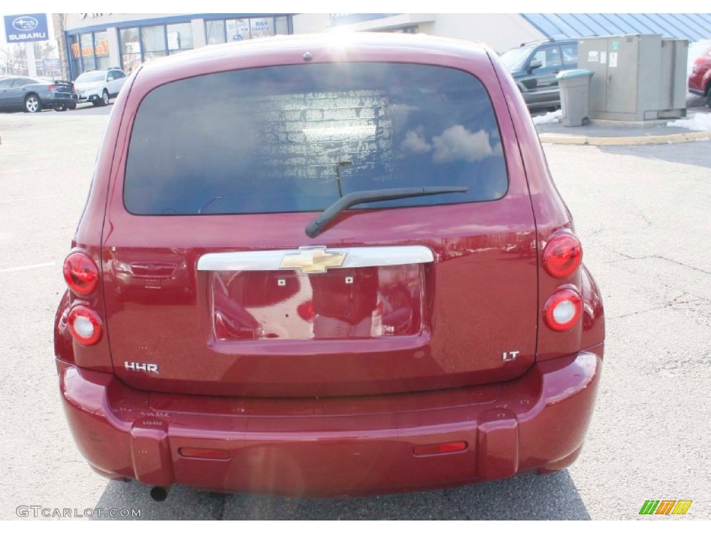 2007 HHR LT - Sport Red Metallic / Gray photo #7