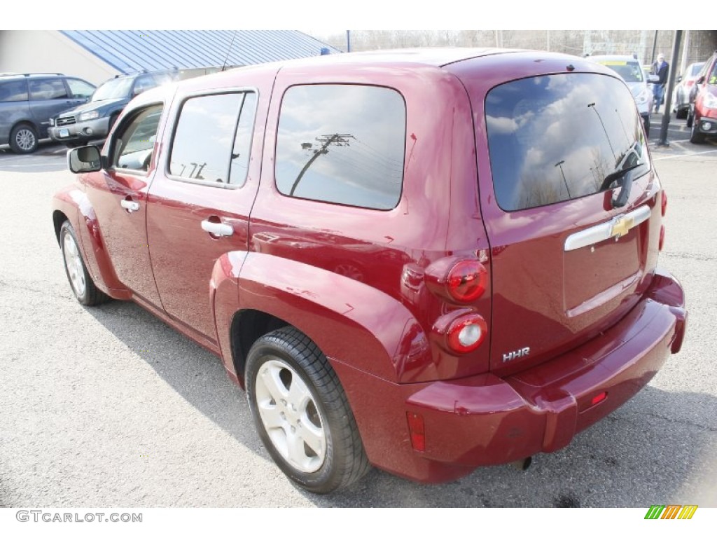 2007 HHR LT - Sport Red Metallic / Gray photo #10