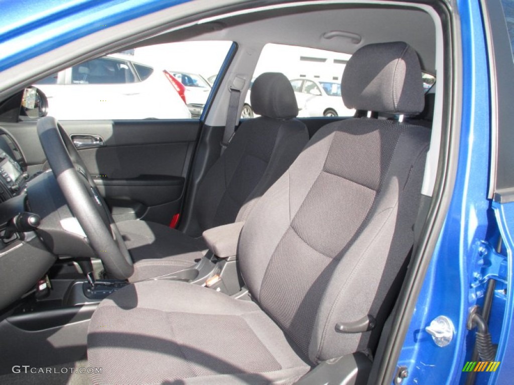 2011 Elantra Touring GLS - Vivid Blue / Black photo #10