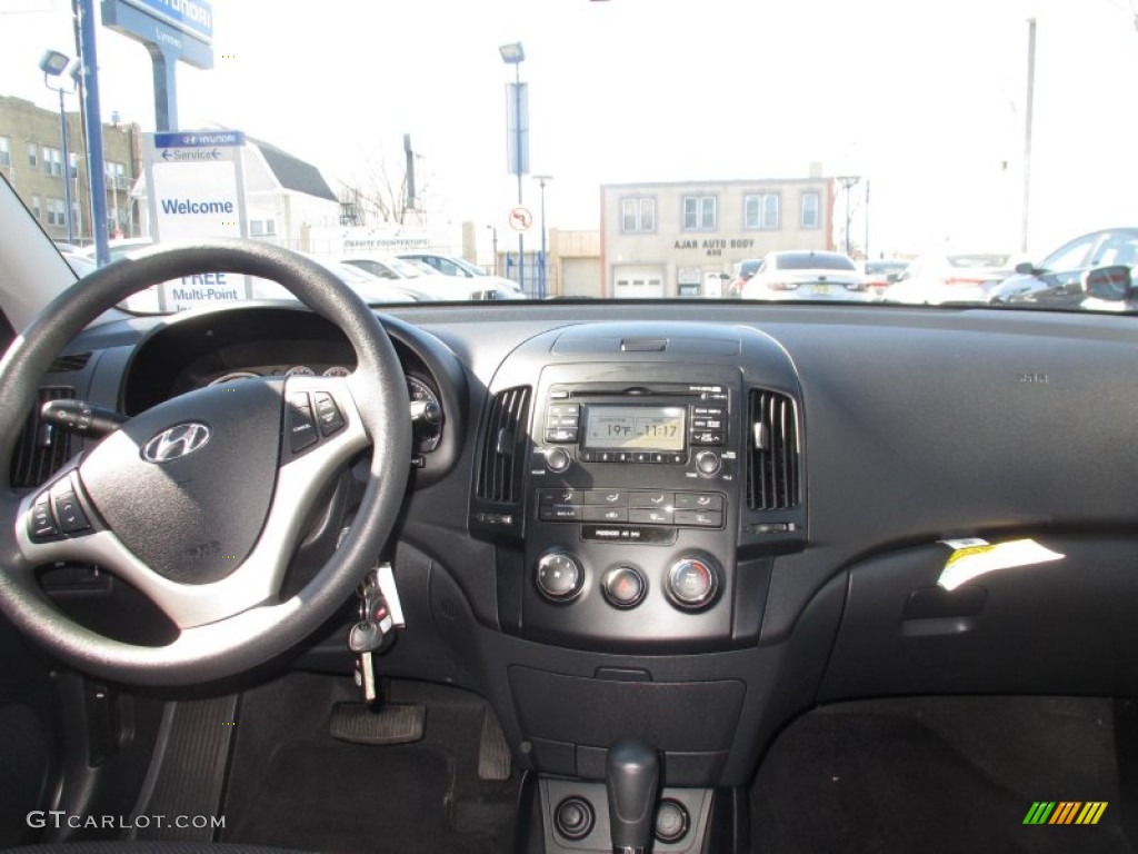 2011 Elantra Touring GLS - Vivid Blue / Black photo #13
