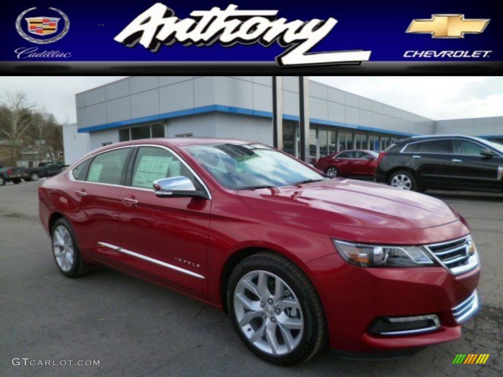 2014 Impala LTZ - Crystal Red Tintcoat / Jet Black photo #1