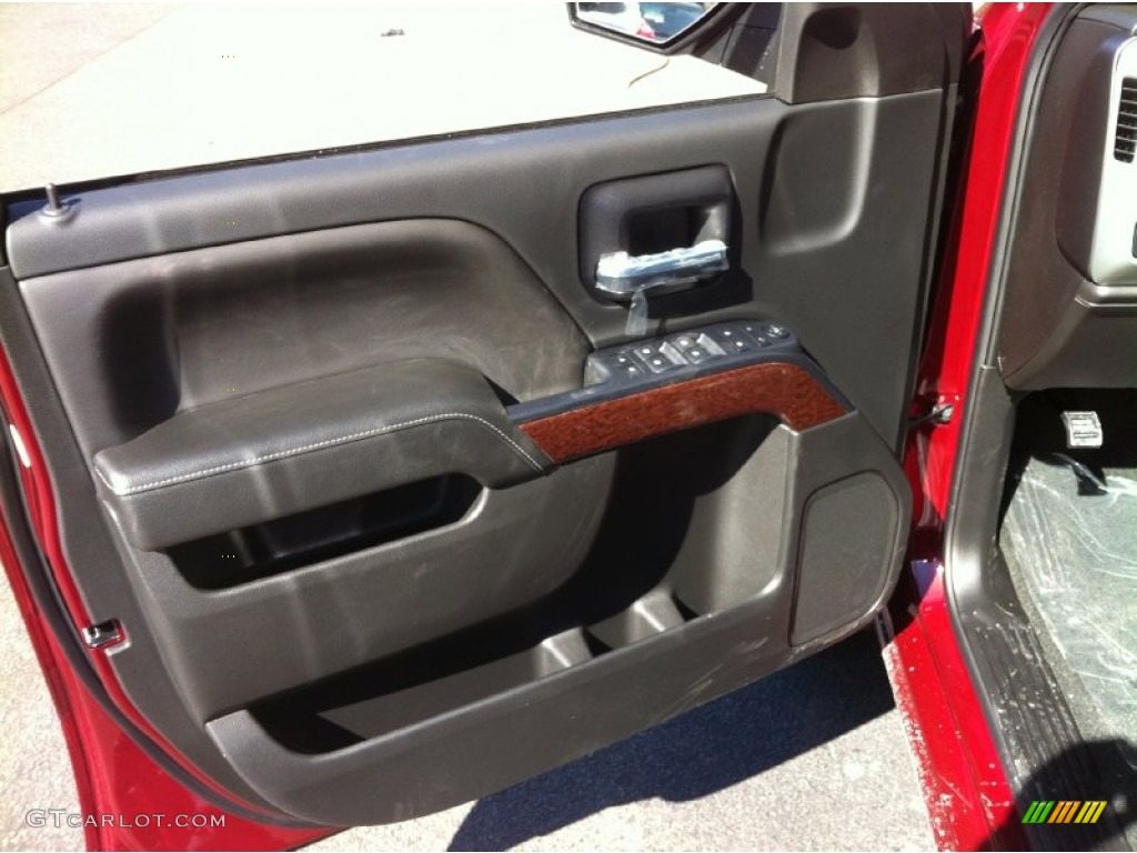 2014 Sierra 1500 SLE Double Cab 4x4 - Sonoma Red Metallic / Jet Black photo #8