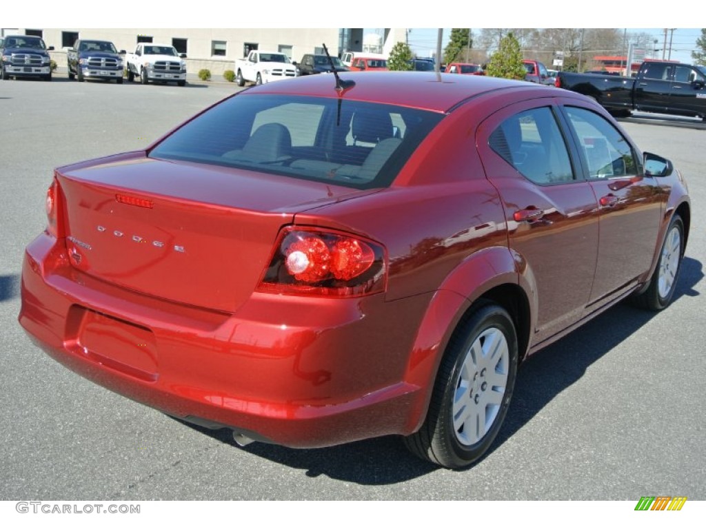 2014 Avenger SE - Deep Cherry Red Crystal Pearl / Black photo #5