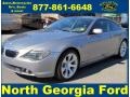 Mineral Silver Metallic 2005 BMW 6 Series 645i Coupe