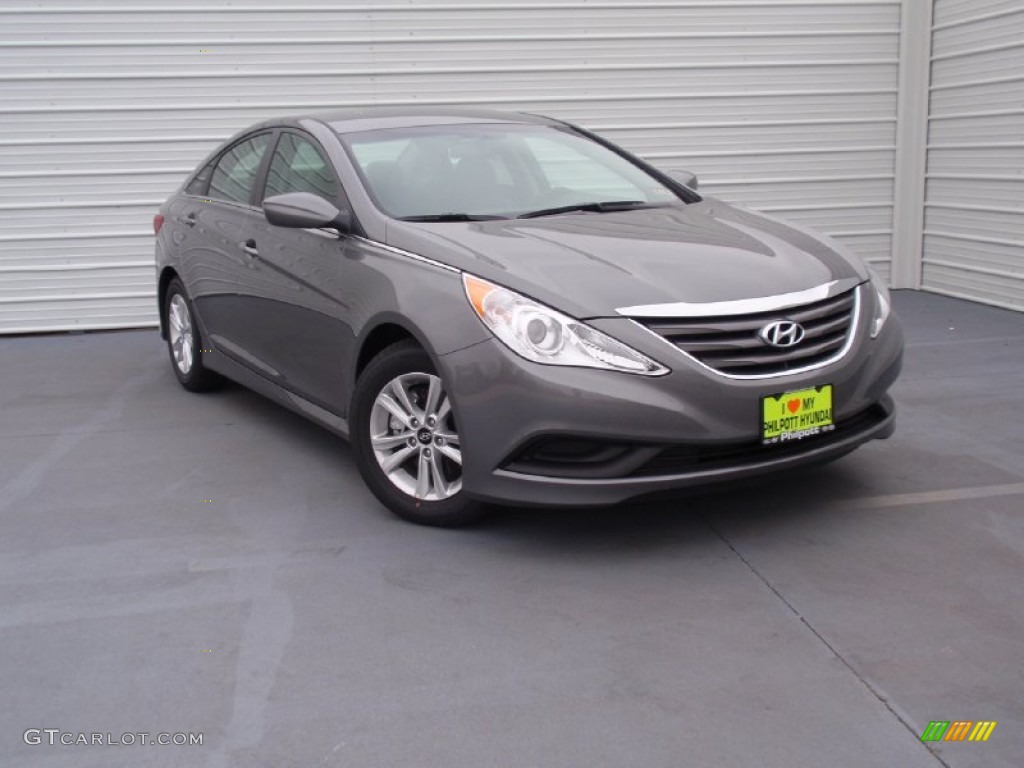 2014 Sonata GLS - Harbor Gray Metallic / Gray photo #1