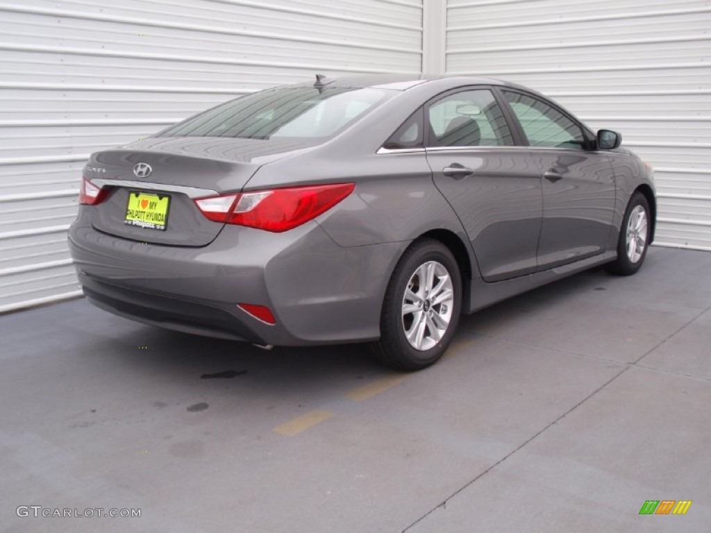 2014 Sonata GLS - Harbor Gray Metallic / Gray photo #4
