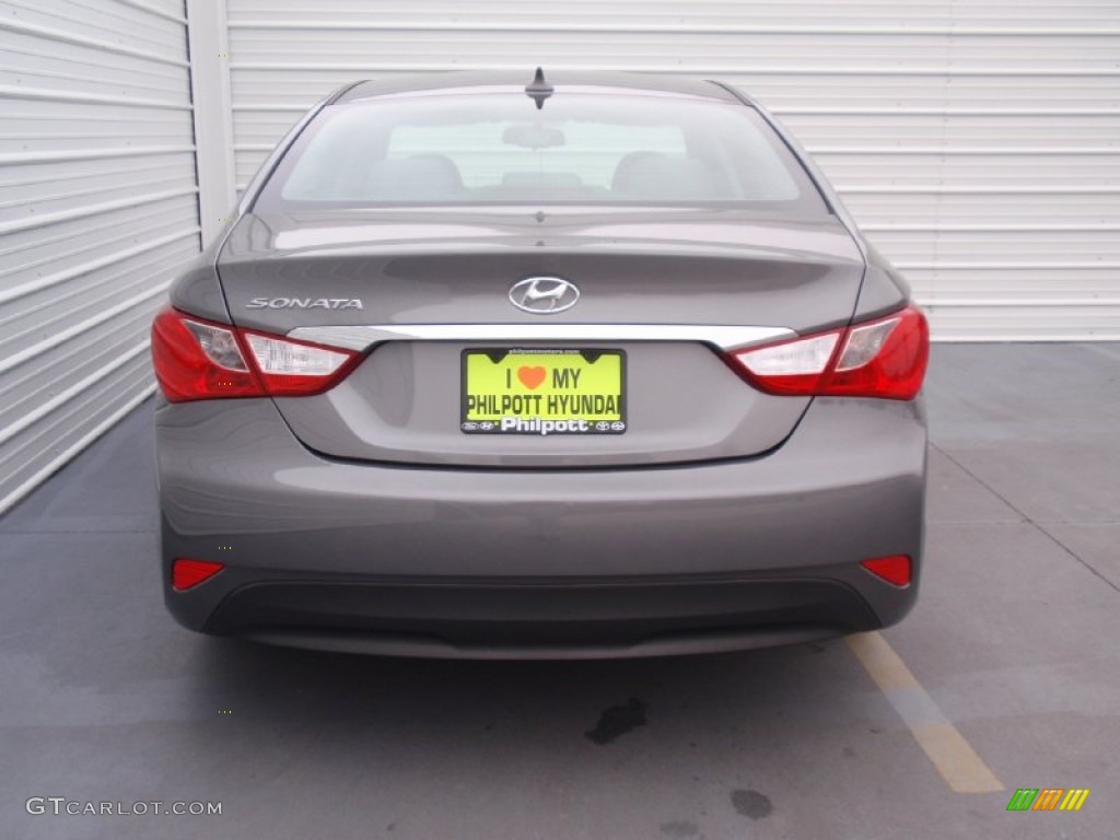 2014 Sonata GLS - Harbor Gray Metallic / Gray photo #5