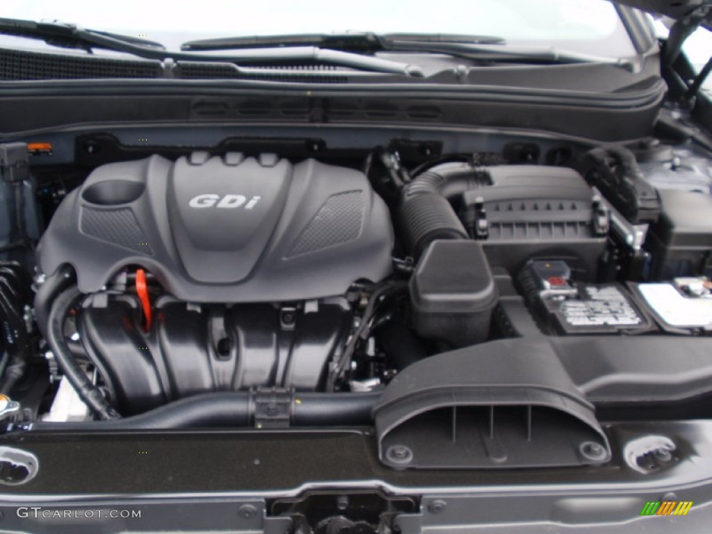 2014 Sonata GLS - Harbor Gray Metallic / Gray photo #14