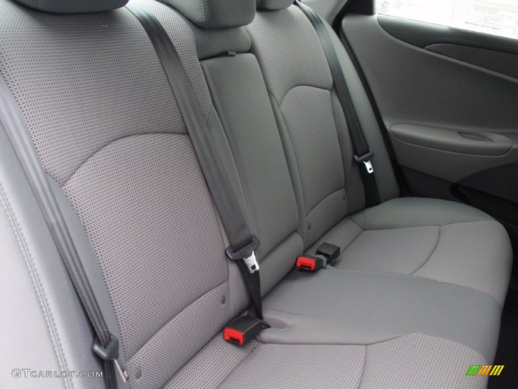 2014 Sonata GLS - Harbor Gray Metallic / Gray photo #19