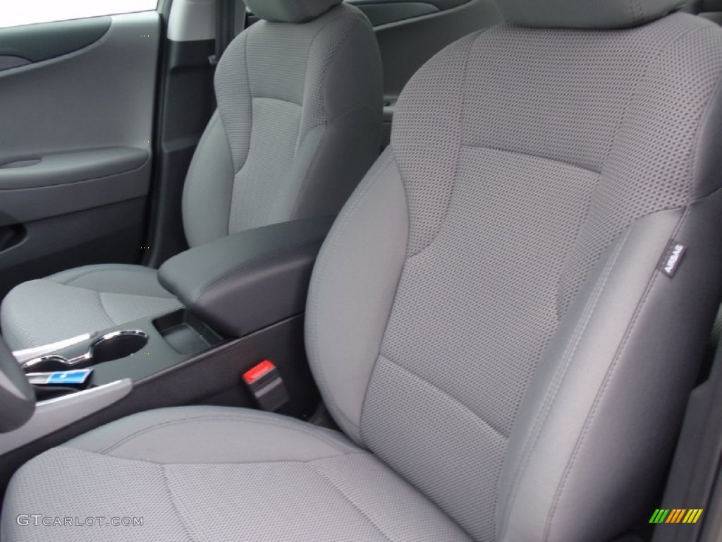 2014 Sonata GLS - Harbor Gray Metallic / Gray photo #24