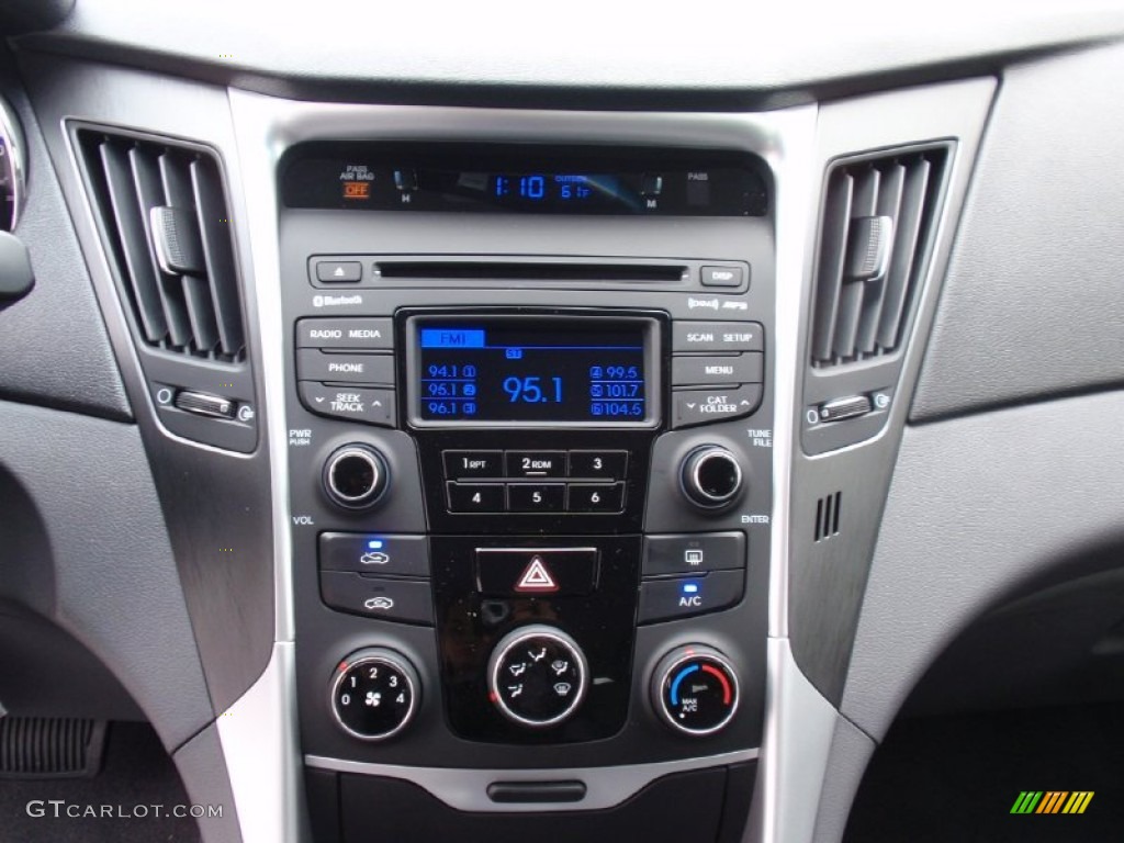 2014 Sonata GLS - Harbor Gray Metallic / Gray photo #27